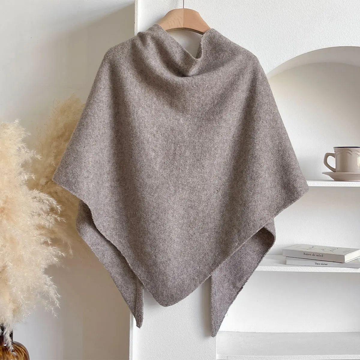 Dam Scarf Med Mjuk Finish För Hösten