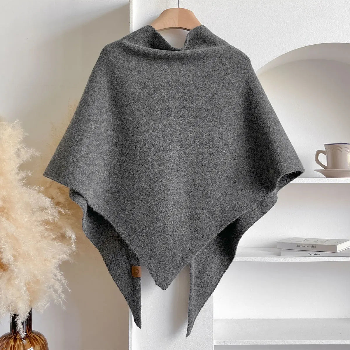 Dam Scarf Med Mjuk Finish För Hösten