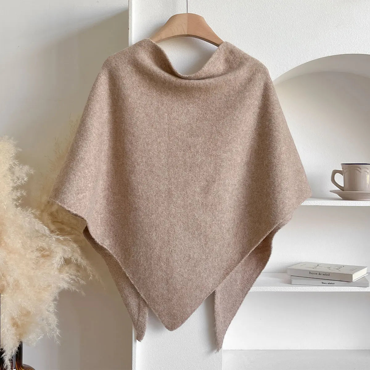 Dam Scarf Med Mjuk Finish För Hösten