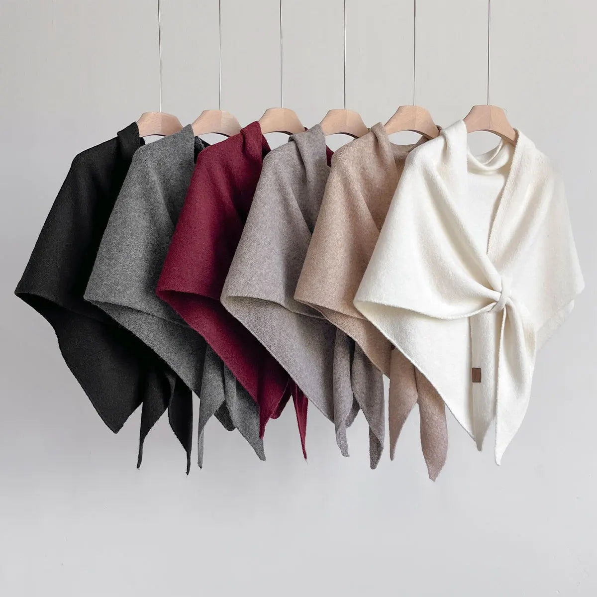 Dam Scarf Med Mjuk Finish För Hösten