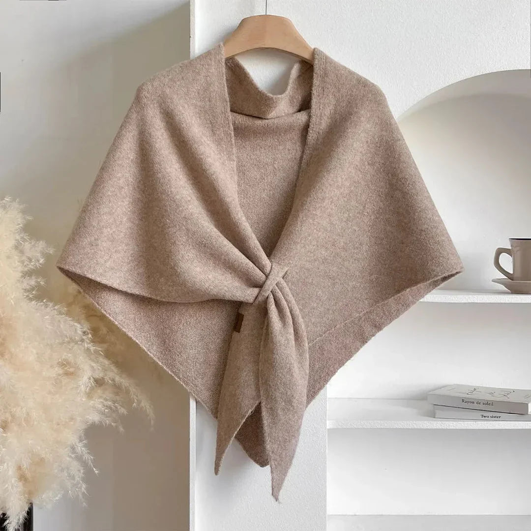 Dam Scarf Med Mjuk Finish För Hösten