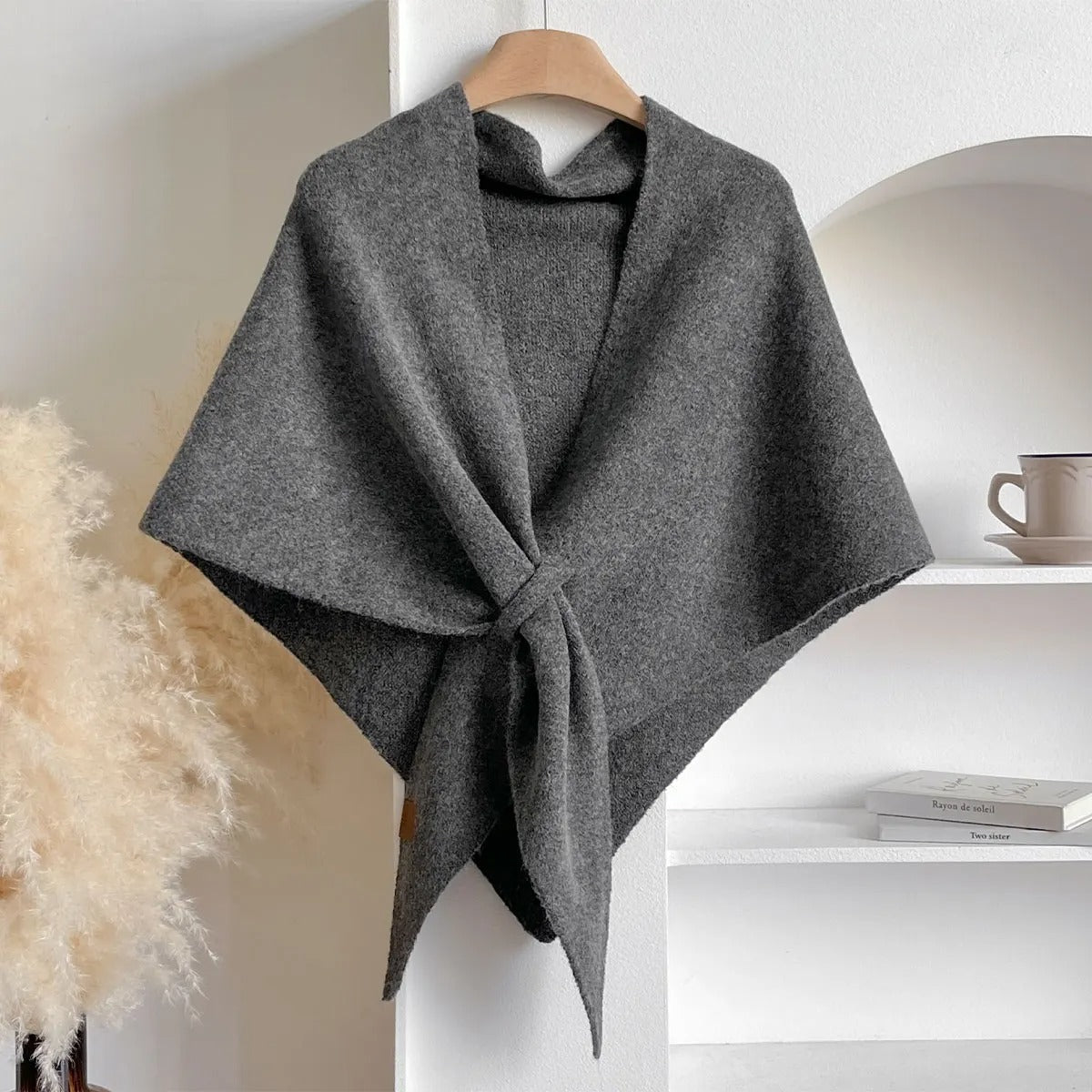 Dam Scarf Med Mjuk Finish För Hösten